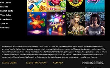 Screenshot 1 Mega Casino