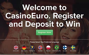 Screenshot 1 Casino Euro