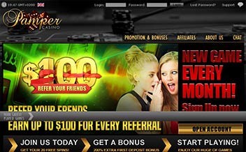 Screenshot 2 Pamper Casino